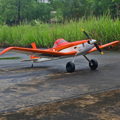 Dynam Cessna 188 Crop Duster V2 Orange 4S RC Scale Airplane 1.5m w/ Flaps