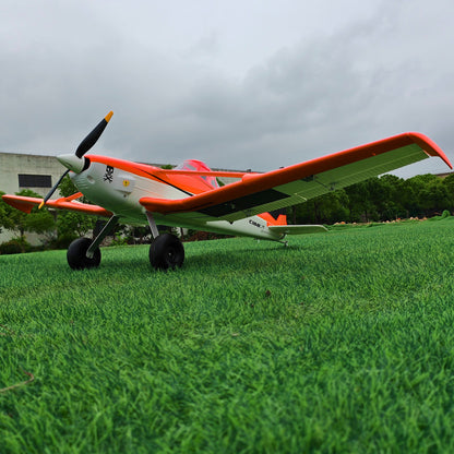 Dynam Cessna 188 Crop Duster V2 Orange 4S RC Scale Airplane 1.5m w/ Flaps