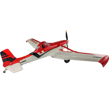 Dynam Cessna 188 Crop Duster V2 Red 4S RC Scale Airplane 1.5m w/ Flaps