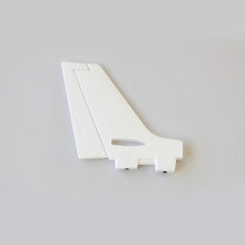Dynam C-550 Turbo Jet Vertikal Stabilisator Hvid