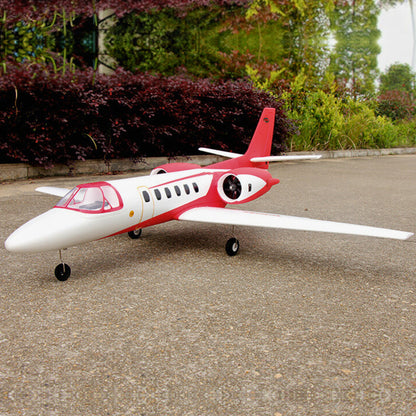Dynam Cessna 550 Turbo Jet V2 Red 4S 64mm EDF RC Jet w/ Flaps