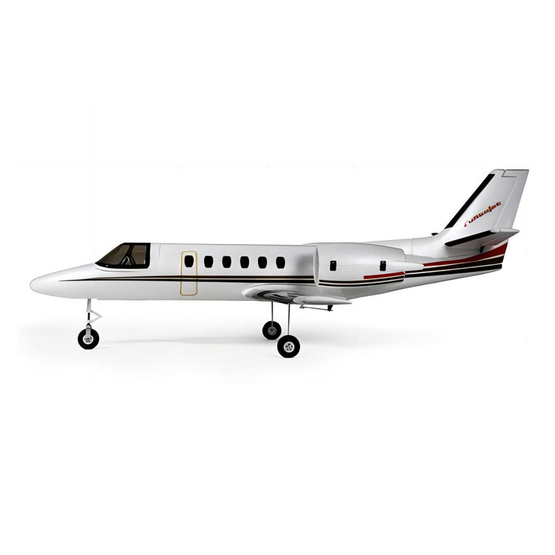Dynam Cessna 550 Turbo Jet V2 White 4S 64mm EDF RC Jet w/ Flaps