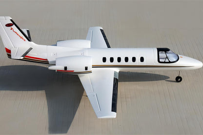 Dynam Cessna 550 Turbo Jet V2 White 4S 64mm EDF RC Jet w/ Flaps