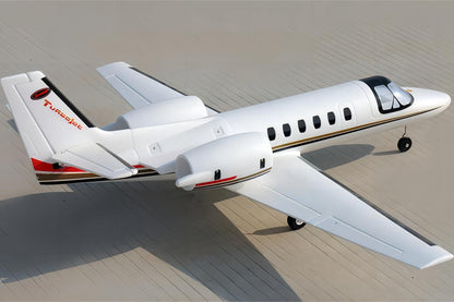 Dynam Cessna 550 Turbo Jet V2 White 4S 64mm EDF RC Jet w/ Flaps