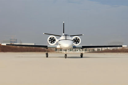 Dynam Cessna 550 Turbo Jet V2 White 4S 64mm EDF RC Jet w/ Flaps