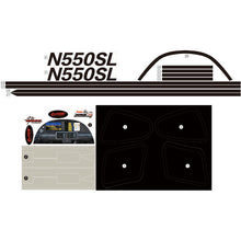 Dynam Cirrus SR22 V3 Gul Vandrutschebane Mærkat