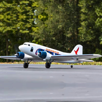 Dynam DC-3 Skybus White RC Warbird 1.5m Wingspan