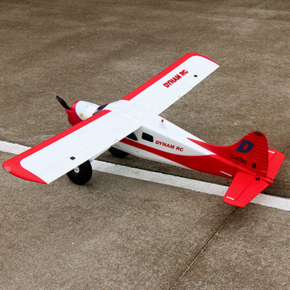 Dynam DHC-2 Beaver V2 Red 4S Sea/Land STOL RC Float Plane 1.5m w/ Flaps
