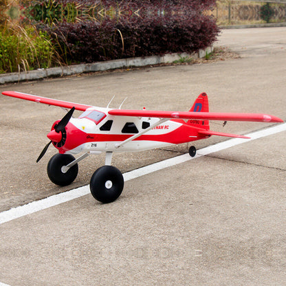 Dynam DHC-2 Beaver V2 Red 4S Sea/Land STOL RC Float Plane 1.5m w/ Flaps