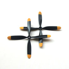 Dynam DYP-1026-P 10.5x8x4 4-Blade Airplane Props Standard & Reverse (2pcs/set)