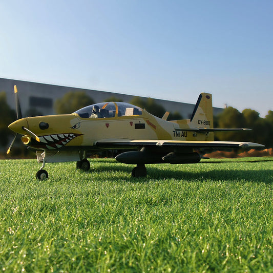 Dynam-EMB-312-Tucano-4S-Radio-Controlled-Scale-Plane-1300mm-Wingspan-w-Flaps-PNP-BNF-RTF-DY8981