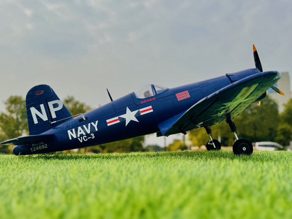 Dynam 1.3m F4U Corsair V2 4S RC Warbird w/ Flaps