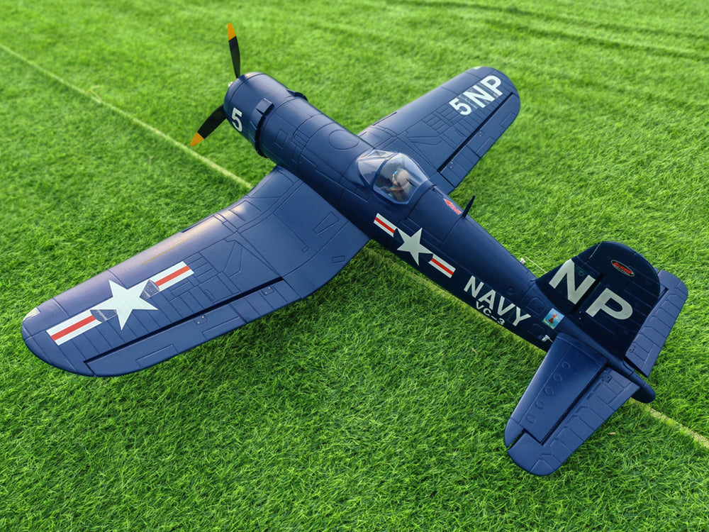 Dynam 1.3m F4U Corsair V2 4S RC Warbird w/ Flaps