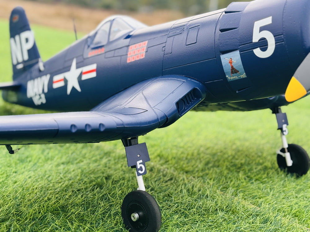 Dynam 1.3m F4U Corsair V2 4S RC Warbird w/ Flaps
