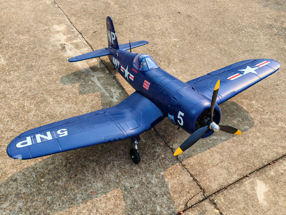 Dynam 1.3m F4U Corsair V2 4S RC Warbird w/ Flaps