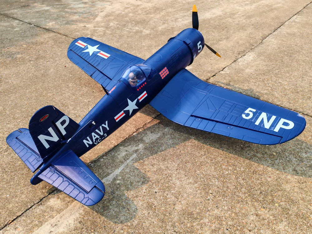 Dynam 1.3m F4U Corsair V2 4S RC Warbird w/ Flaps