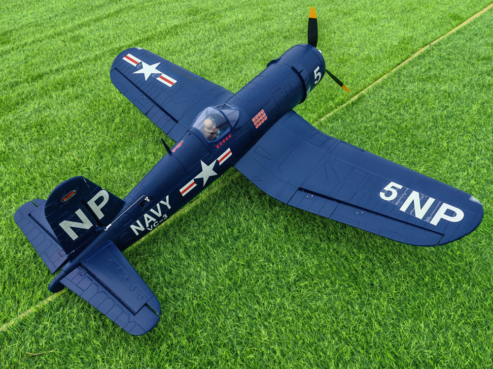 Dynam 1.3m F4U Corsair V2 4S RC Warbird w/ Flaps