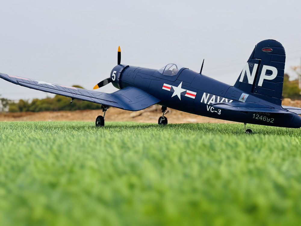 Dynam 1.3m F4U Corsair V2 4S RC Warbird w/ Flaps