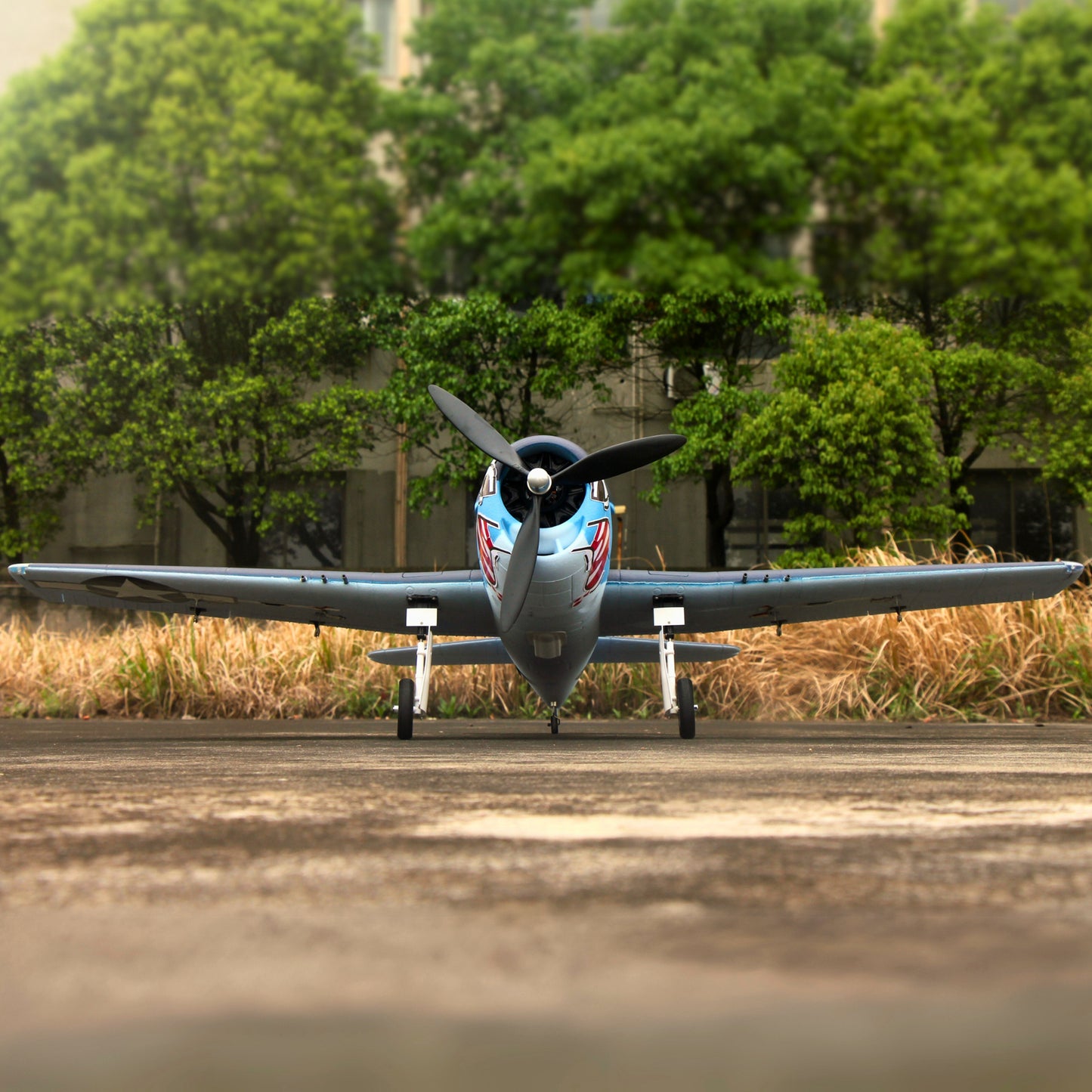 Dynam 1.3m F6F Hellcat V2 4S RC Warbird w/ Flaps