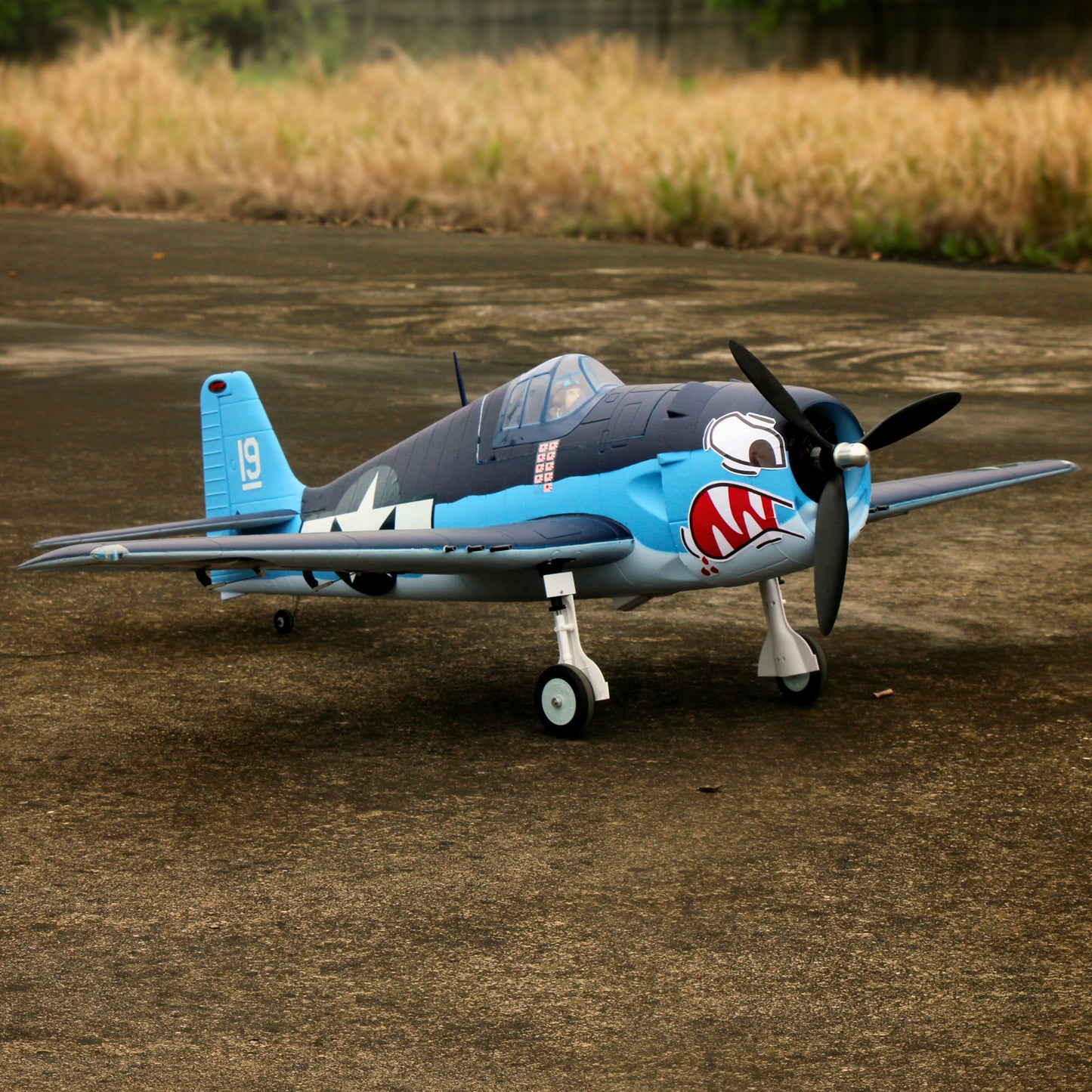 Dynam 1.3m F6F Hellcat V2 4S RC Warbird w/ Flaps
