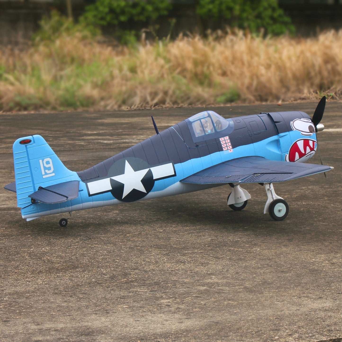 Dynam 1.3m F6F Hellcat V2 4S RC Warbird w/ Flaps