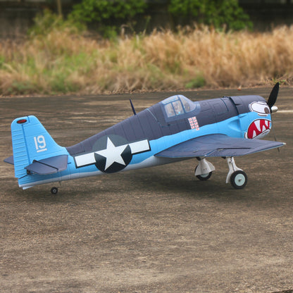 Dynam 1.3m F6F Hellcat V2 4S RC Warbird w/ Flaps