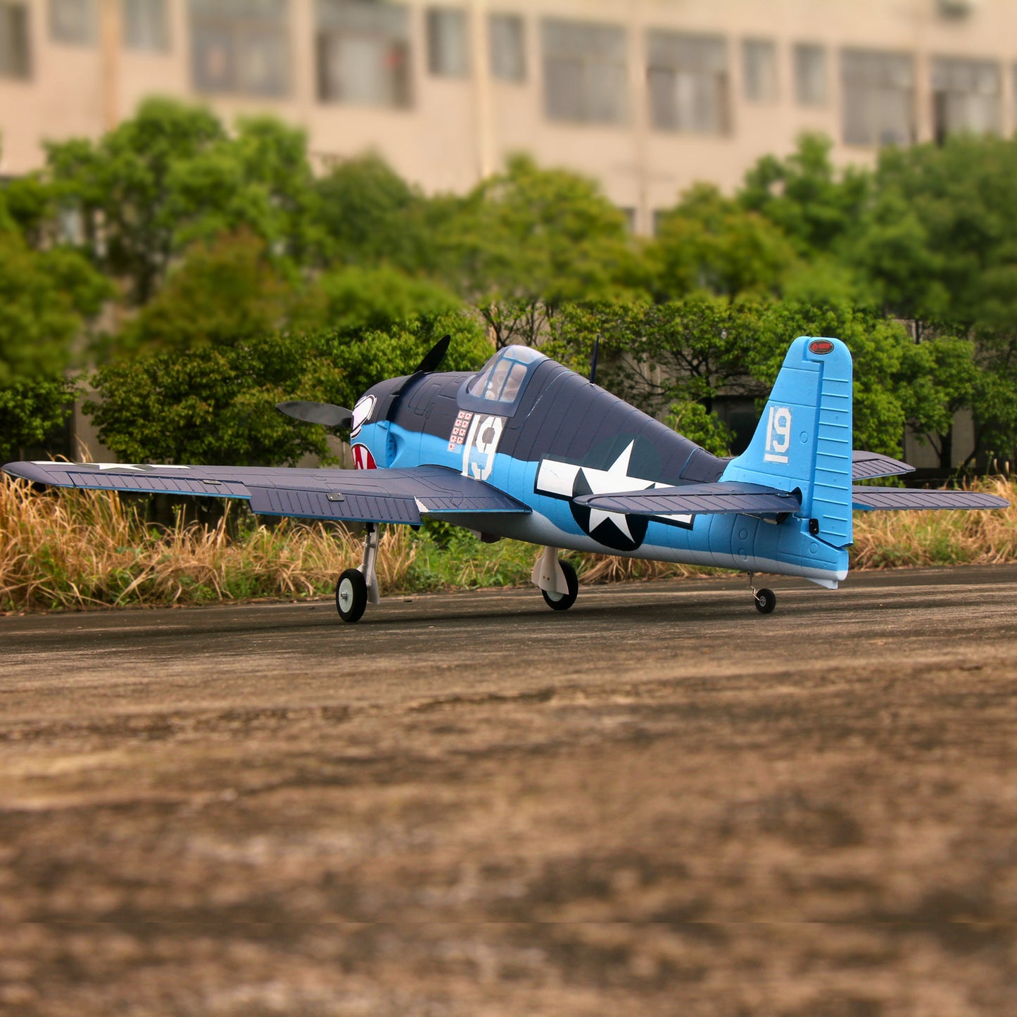 Dynam 1.3m F6F Hellcat V2 4S RC Warbird w/ Flaps