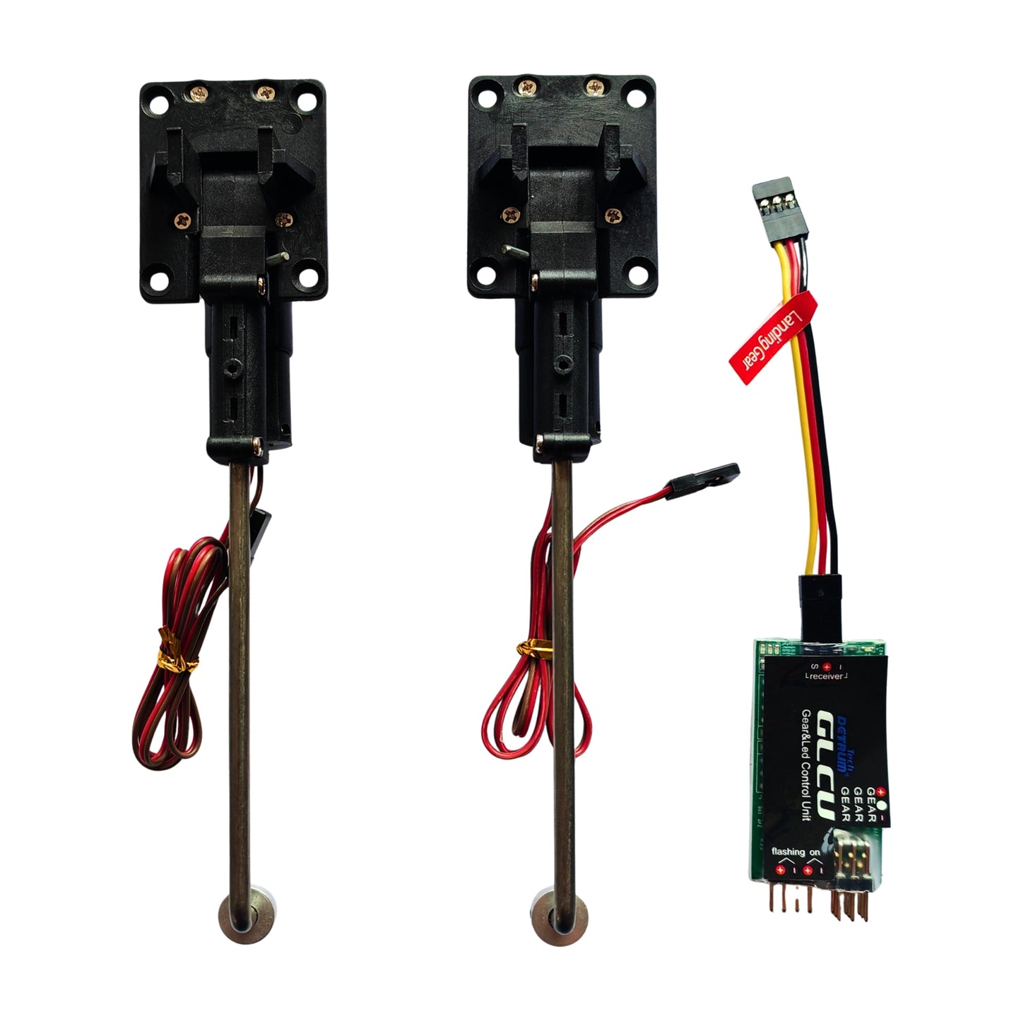 Dynam F6F Hellcat V3 4.0mm 90-45 Degree E-Retract x2pcs w/ GLCU Control Unit