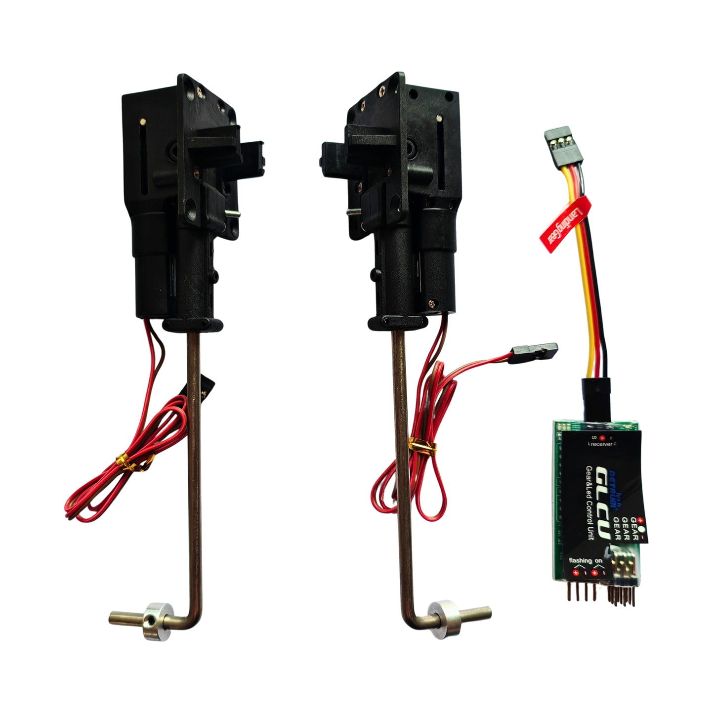 Dynam F6F Hellcat V3 4.0mm 90-45 Degree E-Retract x2pcs w/ GLCU Control Unit