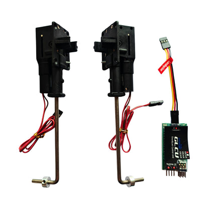 Dynam F6F Hellcat V3 4.0mm 90-45 Degree E-Retract x2pcs w/ GLCU Control Unit