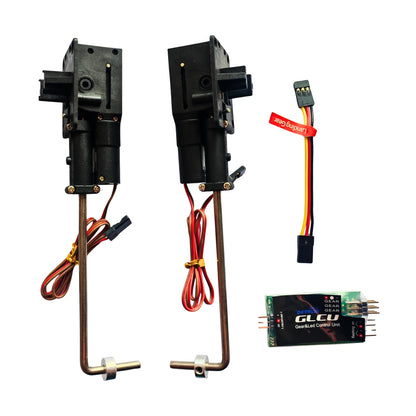 Dynam F6F Hellcat V3 4.0mm 90-45 Degree E-Retract x2pcs w/ GLCU Control Unit