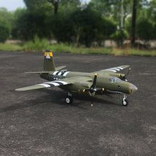 Dynam 1.5m B-26 Marauder Green 4S Twin-Engine RC Warbird Bomber w/ Flaps