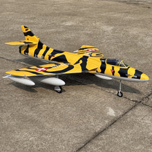 Dynam Hawker Hunter 4S 70mm 12-Blade RC Beginner EDF Jet w/ Flaps