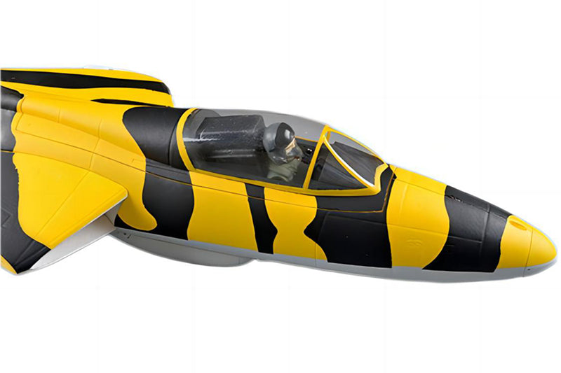 Dynam Hawker Hunter 4S 70mm 12-Blade RC Beginner EDF Jet w/ Flaps