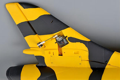 Dynam Hawker Hunter 4S 70mm 12-Blade RC Beginner EDF Jet w/ Flaps