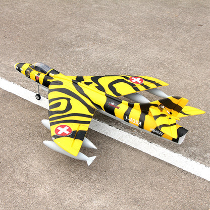 Dynam Hawker Hunter 4S 70mm 12-Blade RC Beginner EDF Jet w/ Flaps