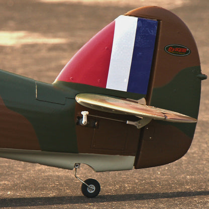 Dynam Hawker Hurricane V3 4S RC Warbird 1,25 m vingefang med flaps