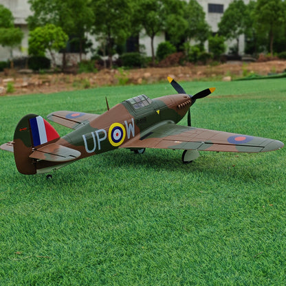 Dynam Hawker Hurricane V3 4S RC Warbird 1,25 m vingefang med flaps