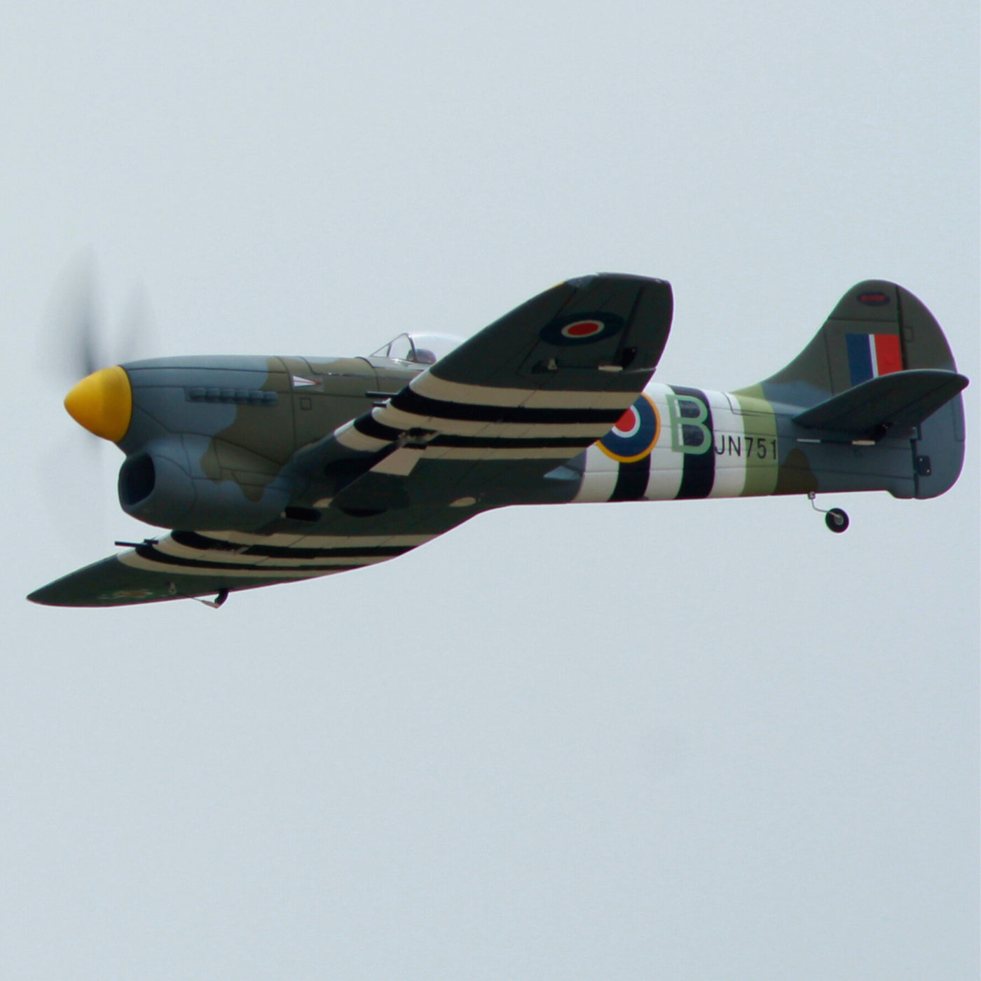 Dynam Hawker Tempest V2 4S Fjernstyret Krigsfugl 1,25 m Vingefang