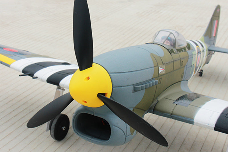 Dynam Hawker Tempest V2 4S RC Warbird 1.25m Wingspan