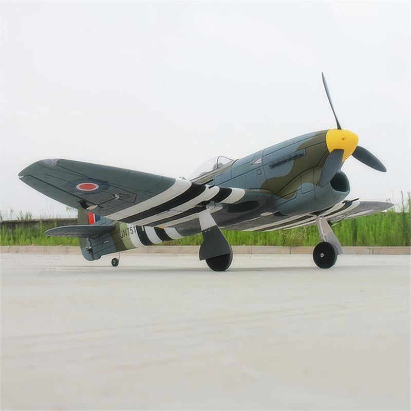 Dynam Hawker Tempest V2 4S RC Warbird 1.25m Wingspan