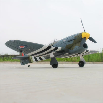 Dynam Hawker Tempest V2 4S RC Warbird 1.25m Wingspan