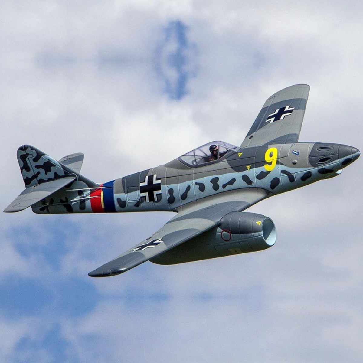 Dynam 1.5m Messerschmitt Me-262 V2 4S Twin 70mm EDF RC Jet