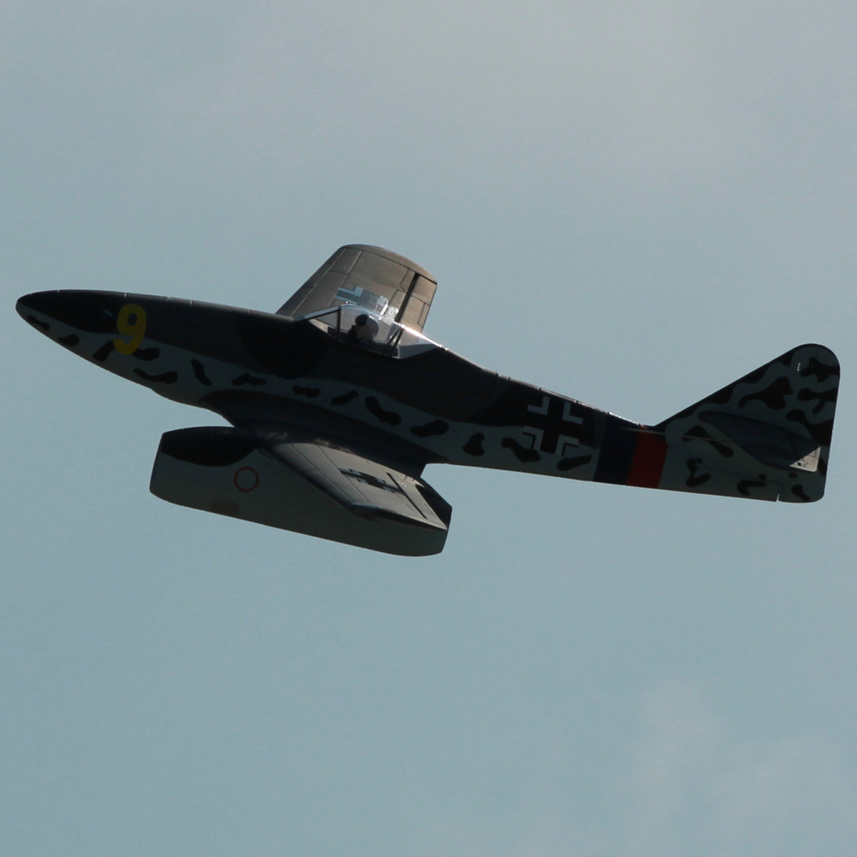 Dynam 1.5m Messerschmitt Me-262 V2 4S Twin 70mm EDF RC Jet