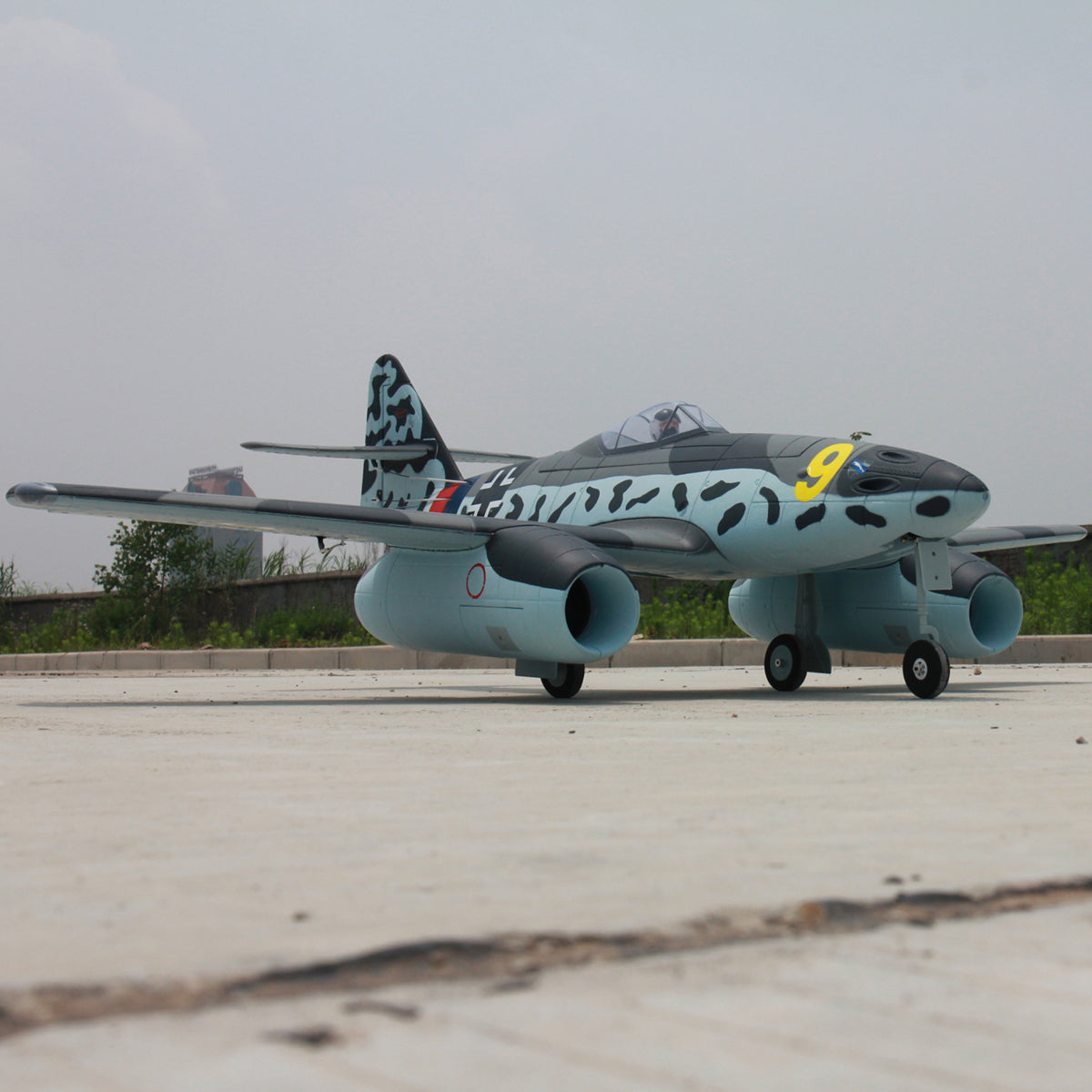 Dynam 1.5m Messerschmitt Me-262 V2 4S Twin 70mm EDF RC Jet