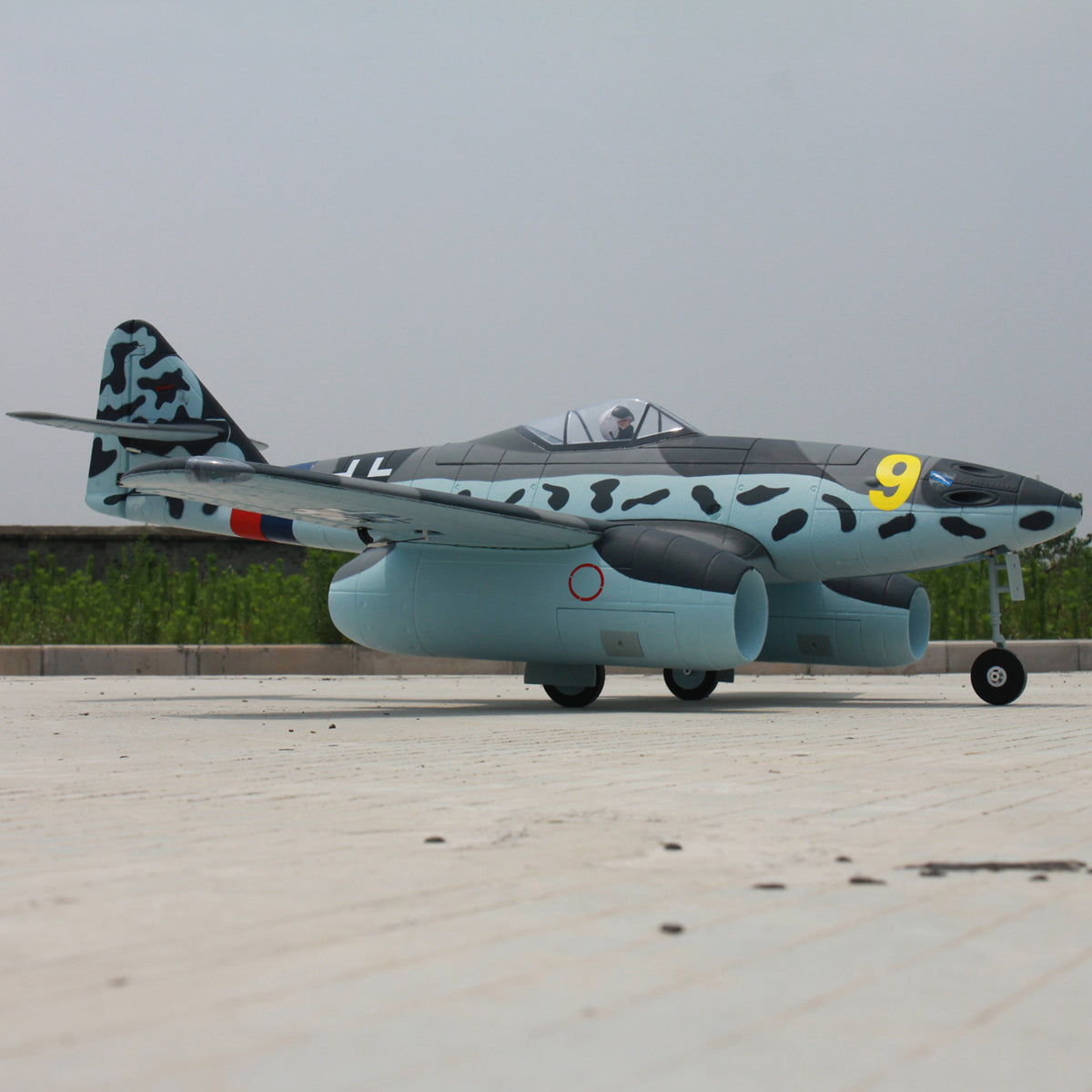 Dynam 1.5m Messerschmitt Me-262 V2 4S Twin 70mm EDF RC Jet