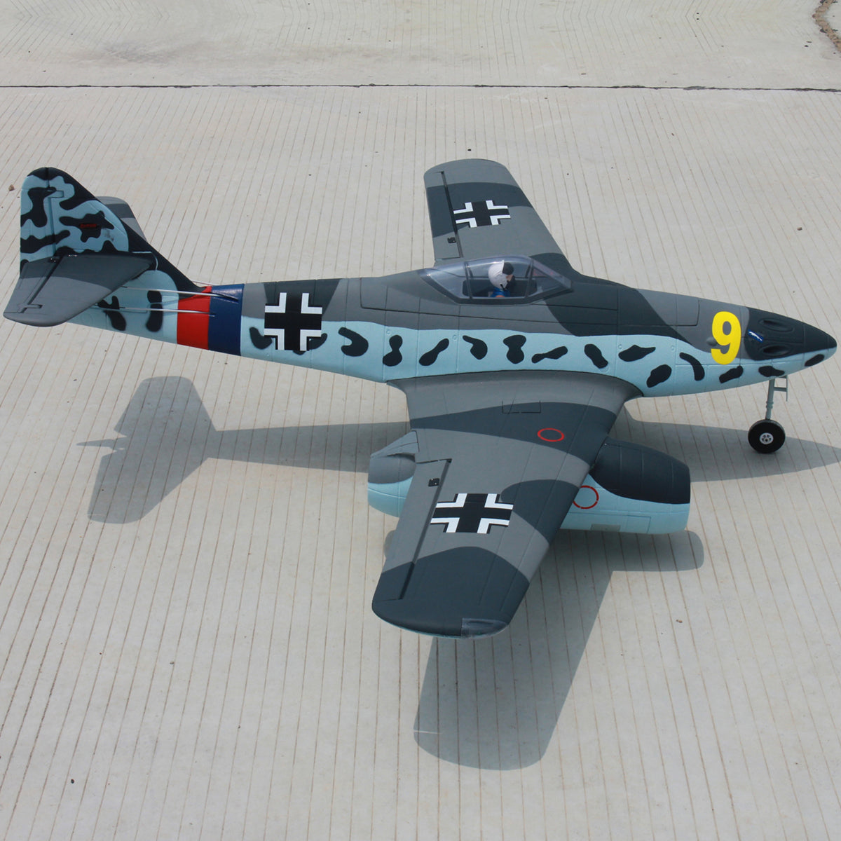 Dynam 1.5m Messerschmitt Me-262 V2 4S Twin 70mm EDF RC Jet