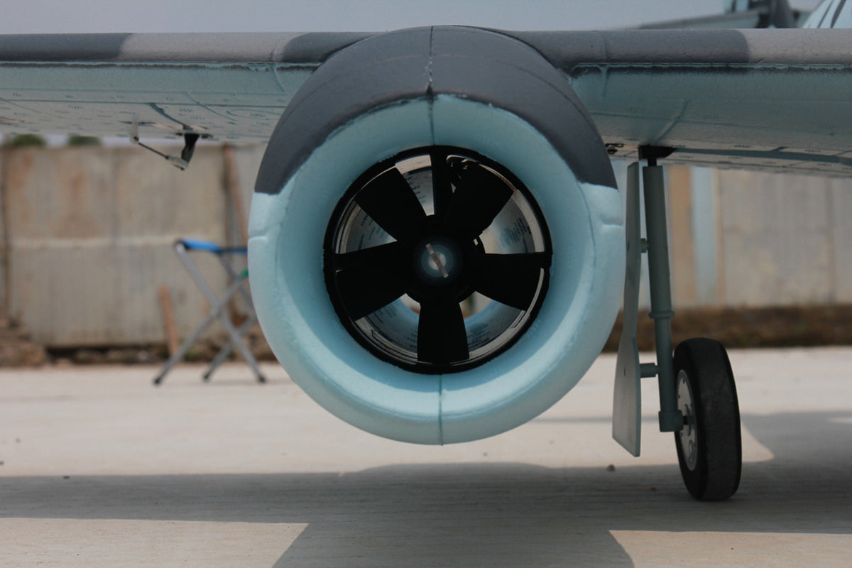 Dynam 1.5m Messerschmitt Me-262 V2 4S Twin 70mm EDF RC Jet