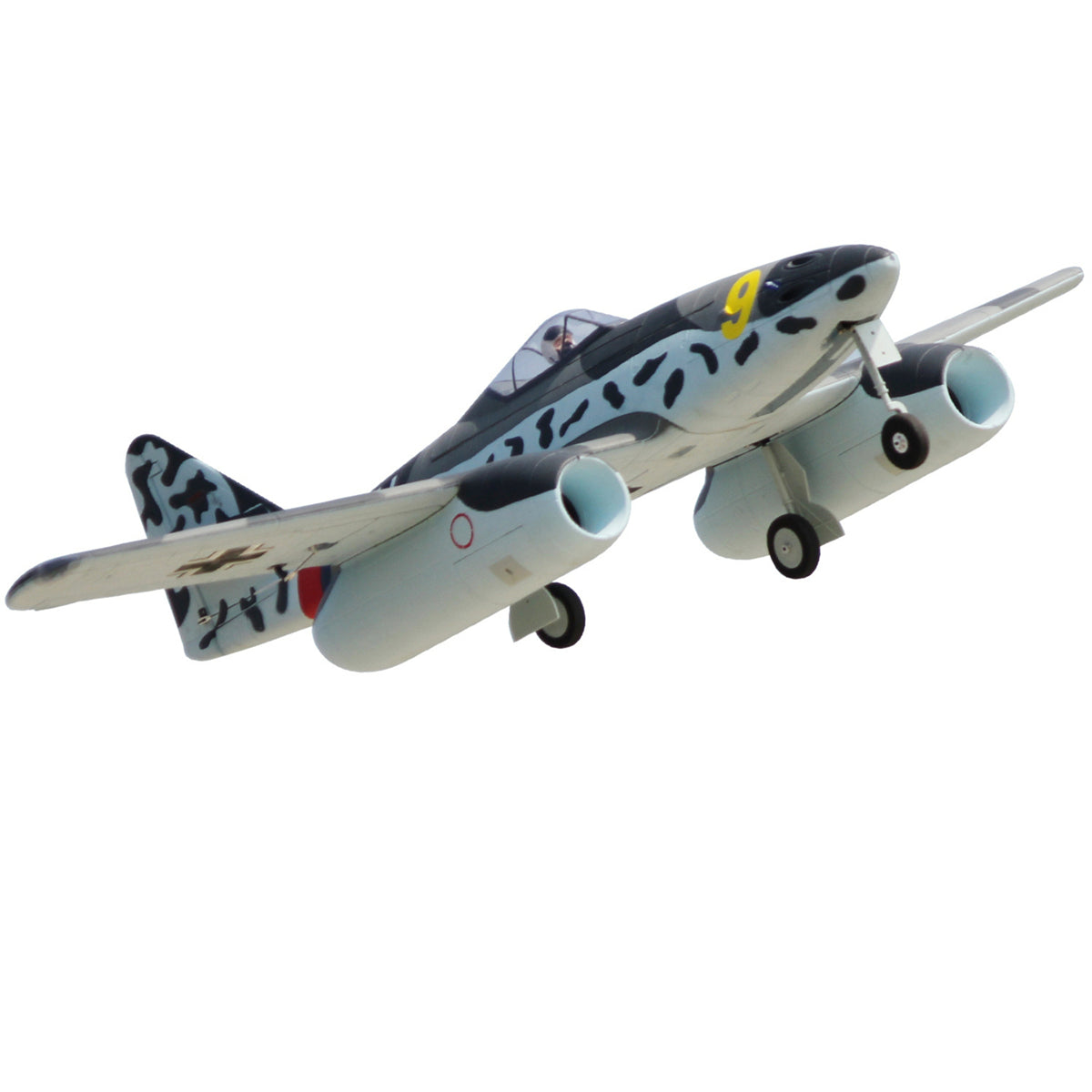 Dynam 1.5m Messerschmitt Me-262 V2 4S Twin 70mm EDF RC Jet