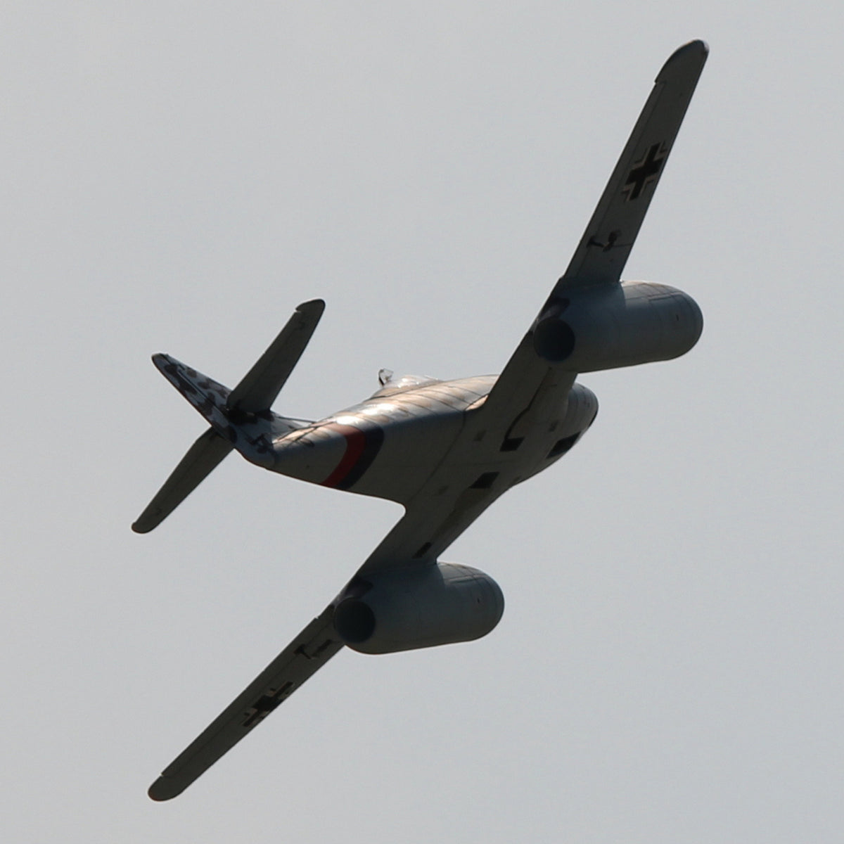Dynam 1.5m Messerschmitt Me-262 V2 4S Twin 70mm EDF RC Jet